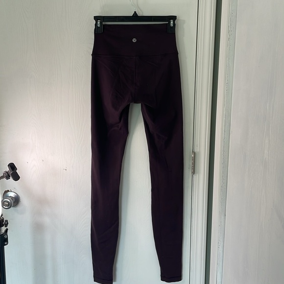 lululemon athletica Pants - Lululemon Align Maroon High-Waisted Leggings Size 4